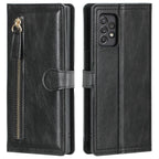 For Samsung Galaxy A53 A52 A72 A51 A71 A32 A21S A12 A52S Card Luxury Leather Zipper Flip Wallet Case For Samsung A53 5G Cover