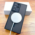 Luxury Matte Case For Samsung Galaxy S26 S25 S24 23 S22 Ultra Plus FE A17 A56 A55 A36 A35 A16 A15 5G 4G Magsafe Charge Cover