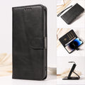 Line Leather Case For iPhone 17 16 15 14 13 12 11 Pro Max Plus Mini Air Phone Case Flip Wallet Card Slot Stand Phone Book Cover