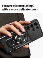 Magnetic Holder Ring Shockproof Armor Phone Case For Samsung Galaxy S26 Ultra S 26 Plus 5G For Magsafe Wireless Charging Cover