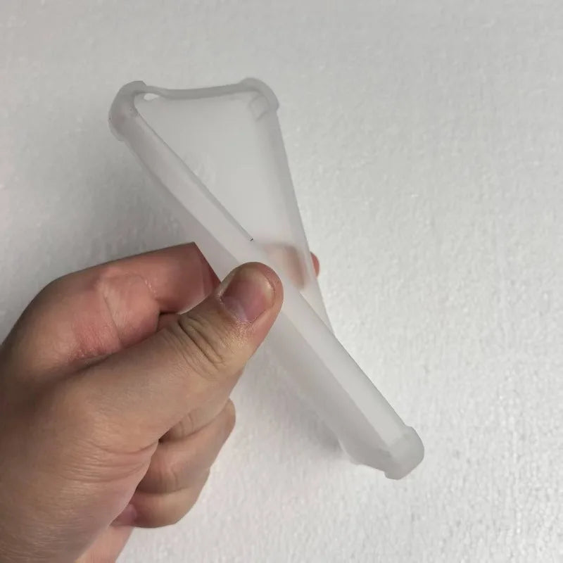 Air Cushion Shockproof Frosted Case For Xiaomi Qin F21 Pro Plus Soft TPU Silicone Back Cover for DuoQin F21 Pro+ Matte Shell