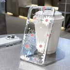 Cute Flower Clear Case For Samsung Galaxy A56 5G A36 S25 Ultra S26 S24 FE S23 S22 Case A55 A54 A35 A26 A07 A17 Shockproof Cover