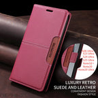 Flip Leather Case for Samsung Galaxy S26 S25 S24 S23 FE S22 S21 S20 Plus Note20 Ultra A17 A37 A16 A36 A56 A26 Wallet Phone Cover