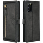 For Samsung Galaxy S20 Fe Fan Edition Note 20 Ultra Luxury Leather Zipper Flip Wallet Case S20FE S20 FE S21 S22 S23 Ultra Cover