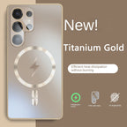 Ultra-thin AG Matte Magnetic For Magsafe Case For Samsung Galaxy S26 S25 S24 S23 Ultra Plus Glass Len Protector Shockproof Cover