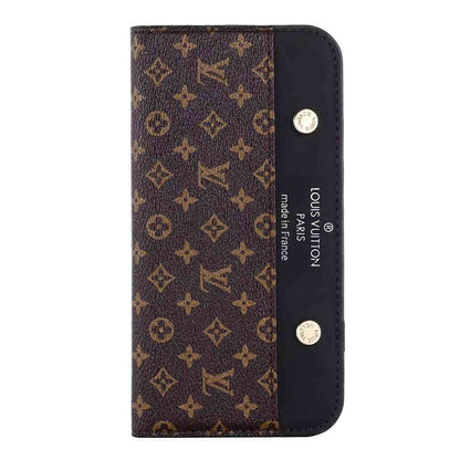 Vintage LV iPhone Card Wallet Cases