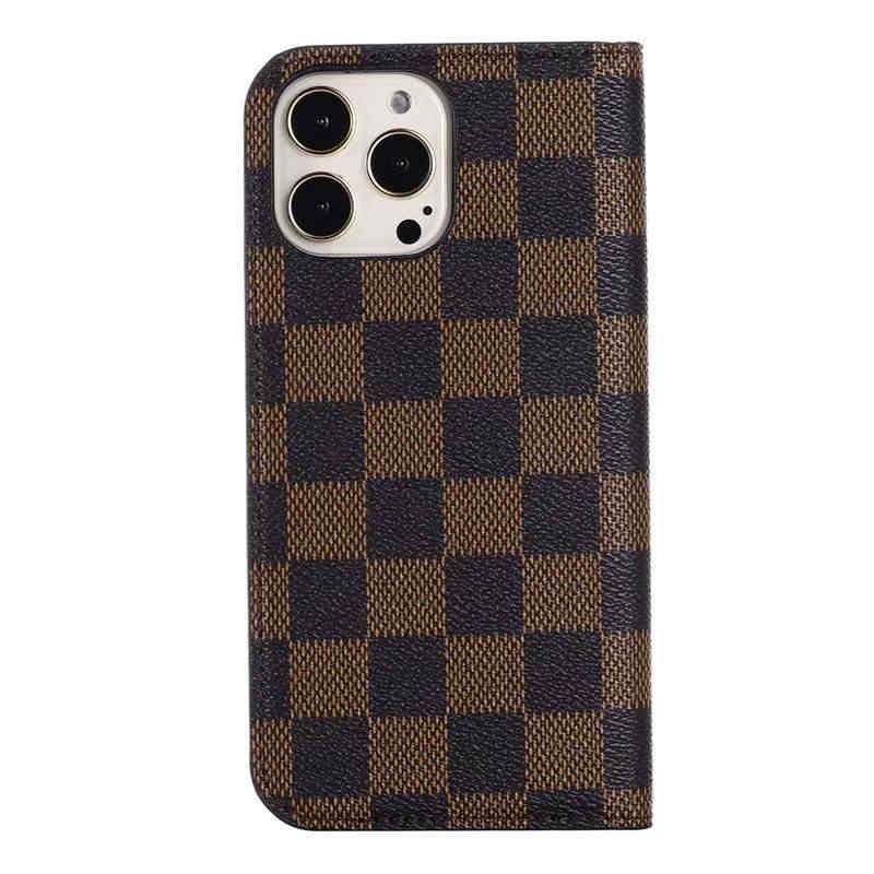 Vintage LV iPhone Card Wallet Cases