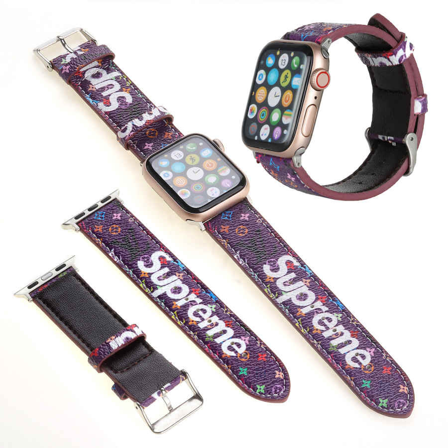 NEW LV X Sup Apple Watch Band
